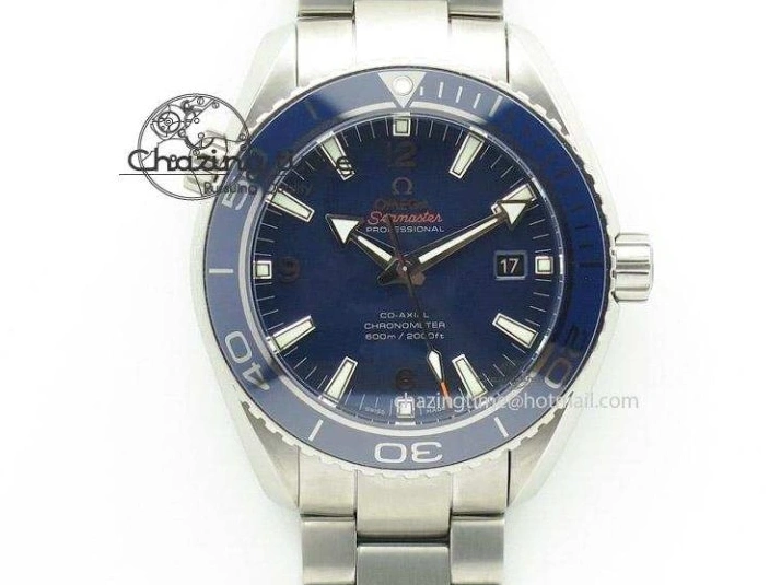 0514 Fashionable De Ville Prestige Real Power Reserve SS TW 1:1 Best Edition White Dial Blue Markers On Leather Strap A 8094